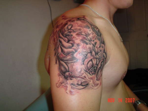 Scorpio tattoo