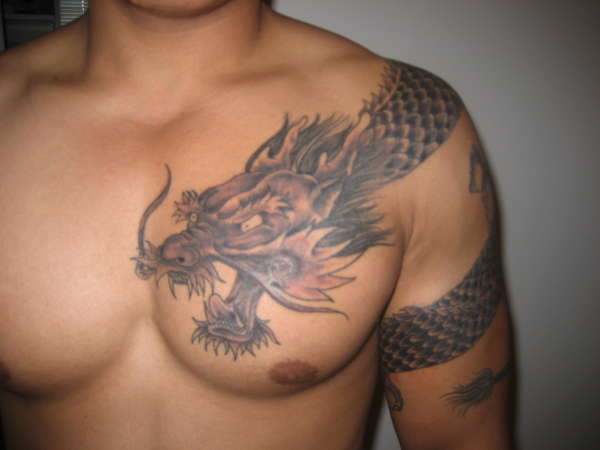 oriental dragon tattoo