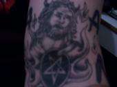 BURN tattoo