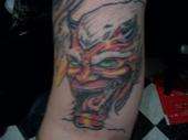 DEVIL tattoo