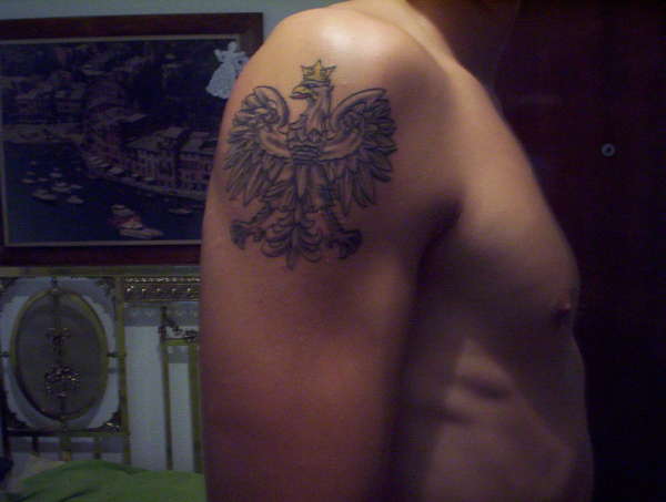 Polish Eagle tattoo