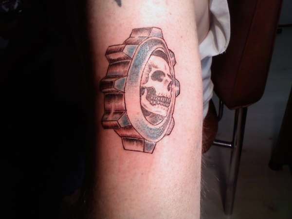 Gears of War tattoo