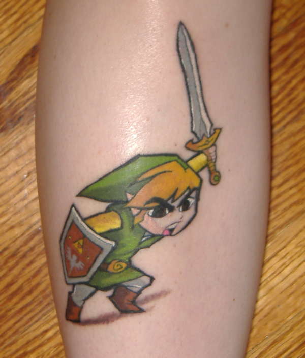 Shadow Link (1) - The Legend of Zelda Four Swords Adventures tattoo