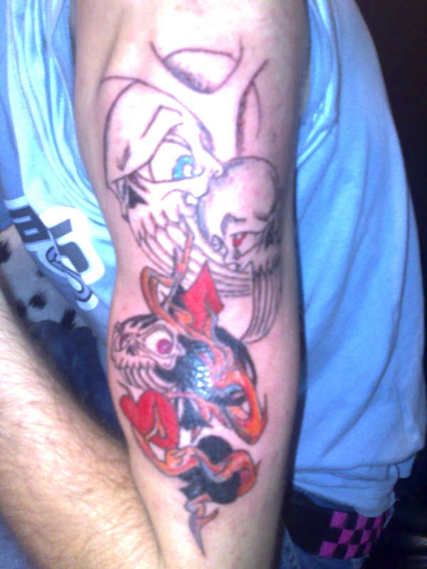 Skulls and the four ace pics www.monstarz-ink.tk tattoo
