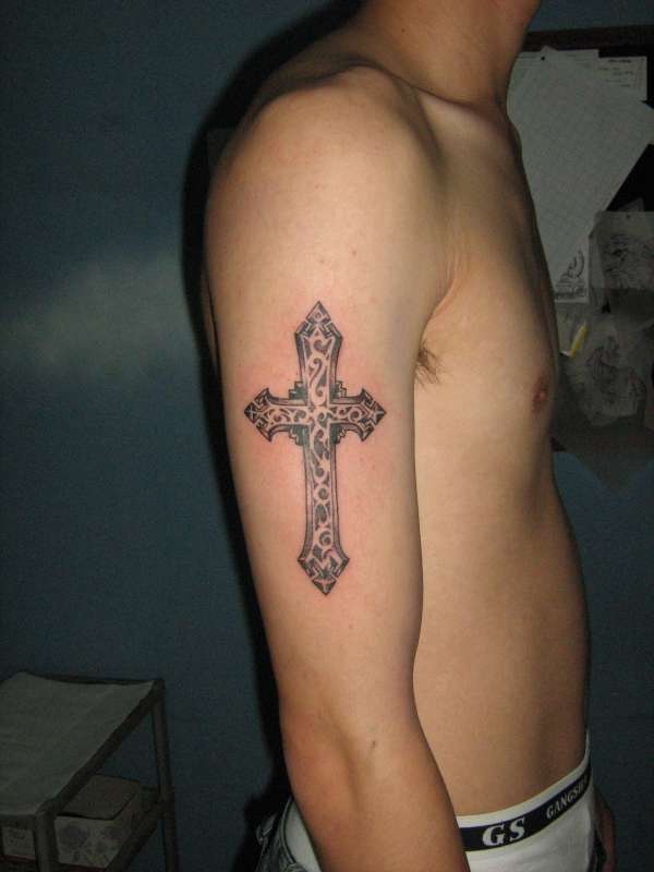 cross tatz donr by st.angel78 tattoo