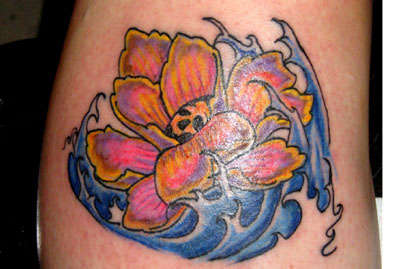 flower tattoo
