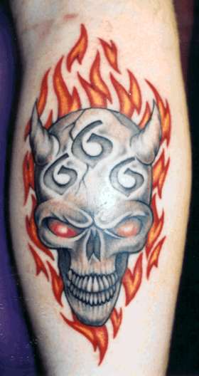 666 tattoo