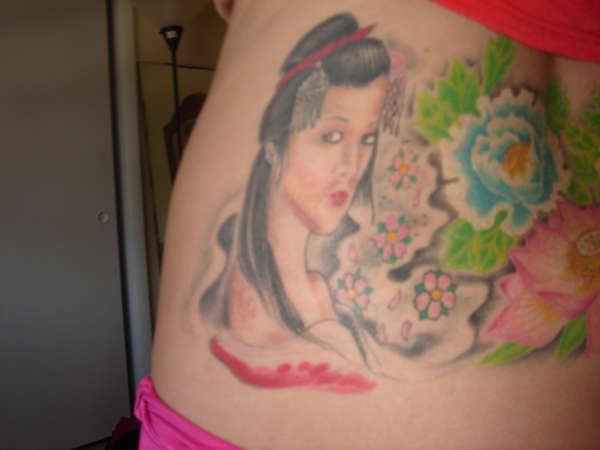 Geisha tattoo