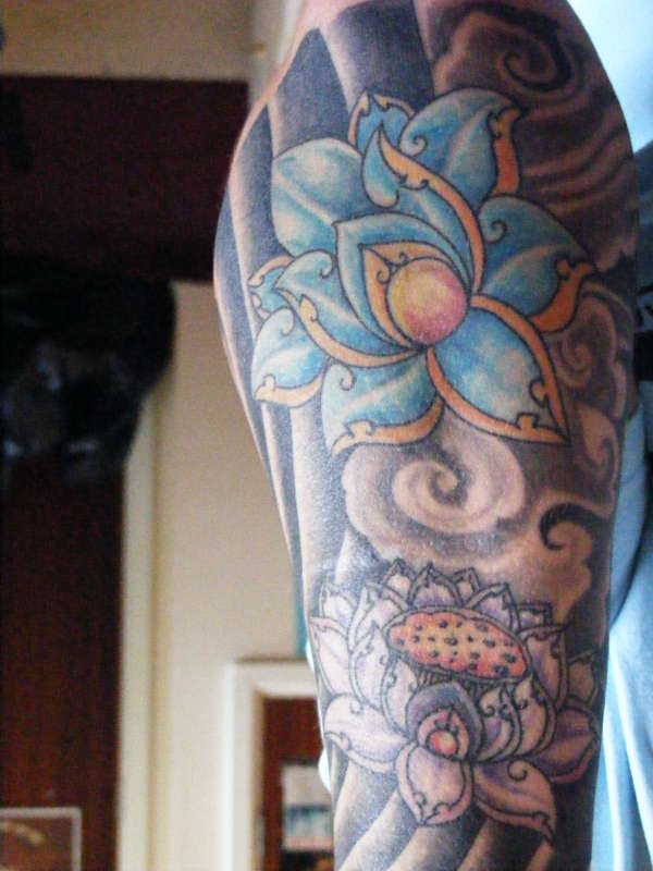 the other half of my half sleeve! tattoo