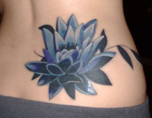 Blue Lotus tattoo