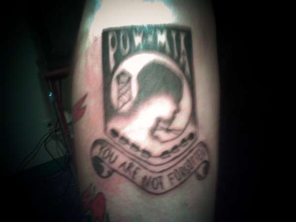POW MIA tattoo