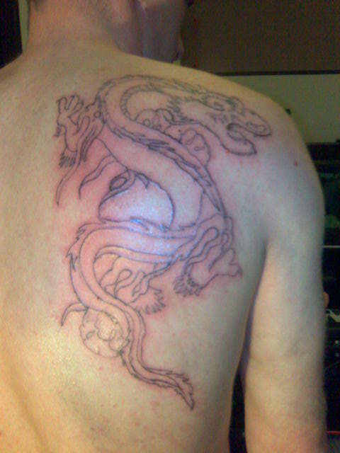 dragon tattoo