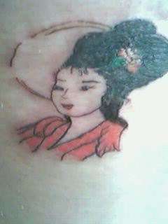 geisha tattoo