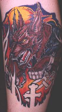 Lycanthrop tattoo
