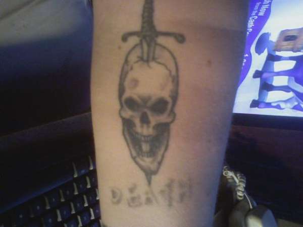 Got Dagger in your Head? tattoo