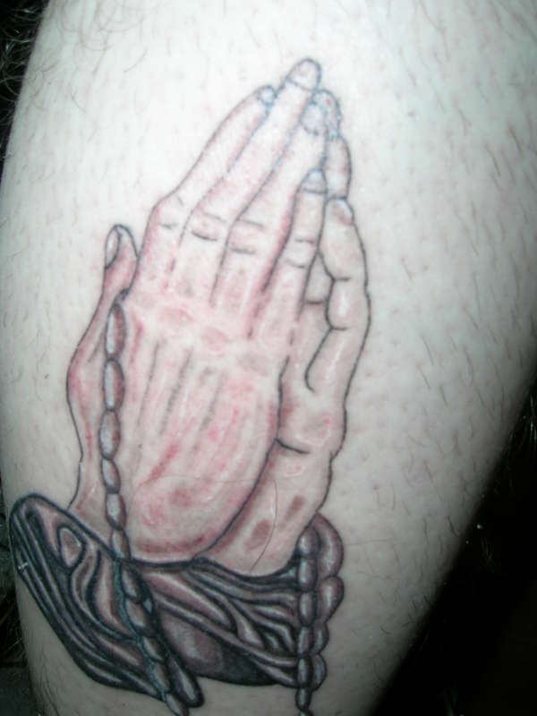 Praying Hands tattoo