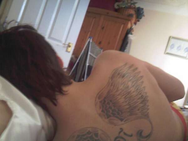 angel tattoo