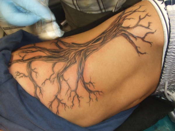 its done!! tattoo