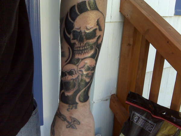 skulls tattoo