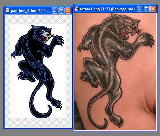 My Panther tattoo