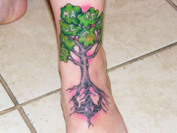 My tree tattoo