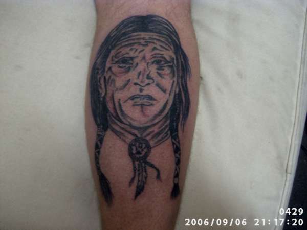 FACE tattoo