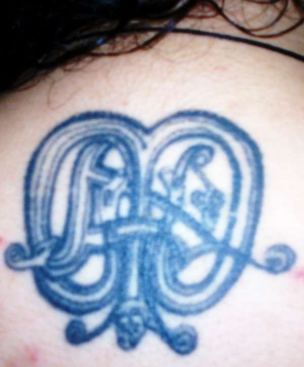 celtic initials tattoo