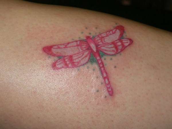 dragonfly by me at extreme in in Sooke BC tattoo