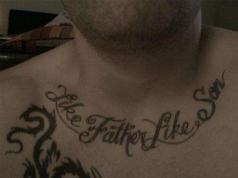 words to live by tattoo