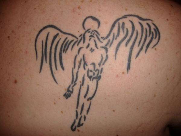 Guardian Angel tattoo