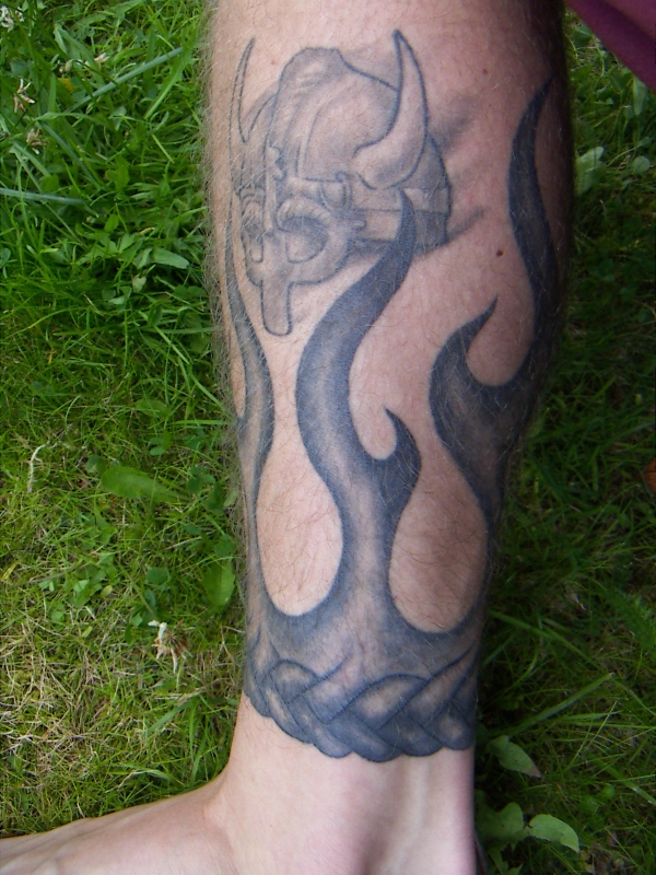My leg tattoo
