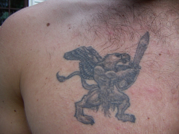 Dragon slayer tattoo