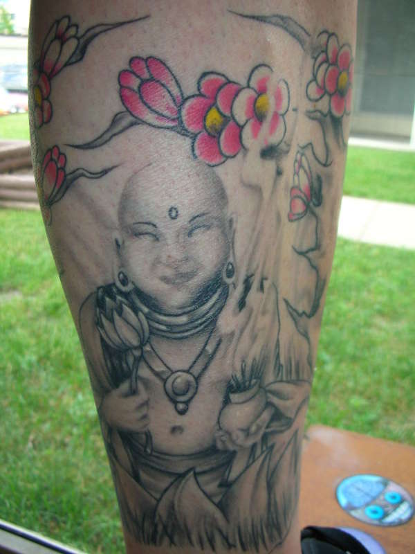 Buddha tattoo