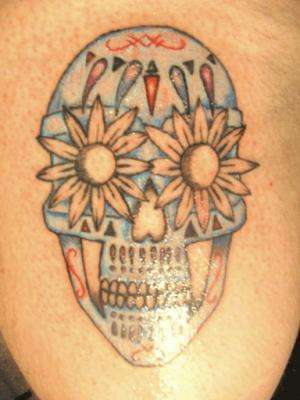 MFA skull tattoo