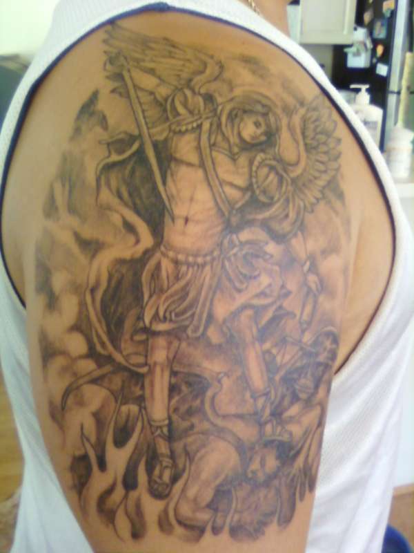 Saint Michaels tattoo