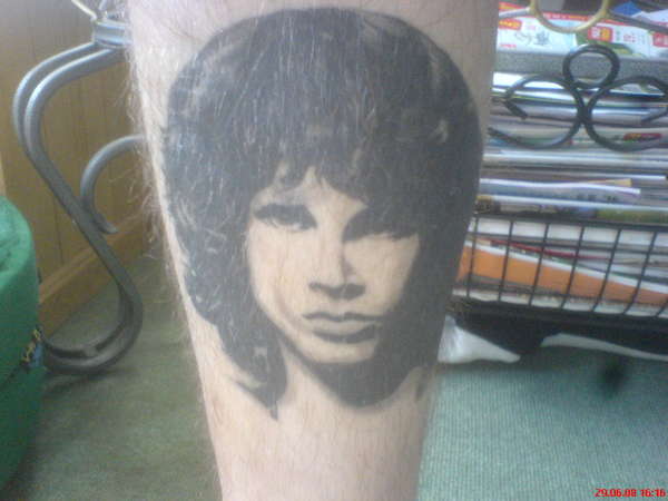 Jim Douglas Morrison tattoo