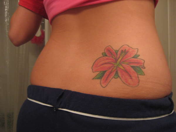 Oriental Lily 3 tattoo