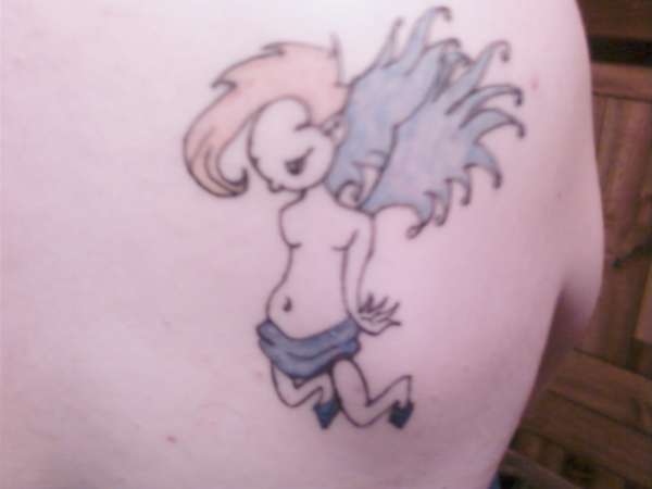 little boy fairy tattoo