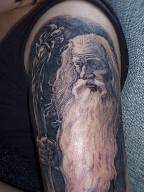 Gandalf the Grey tattoo
