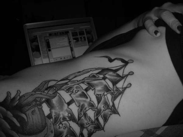 Ship tattoo