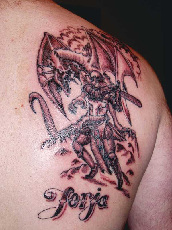 st george tattoo