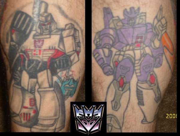 Megatron/Galvatron tattoo