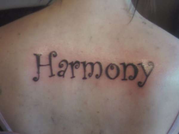 harmony tattoo