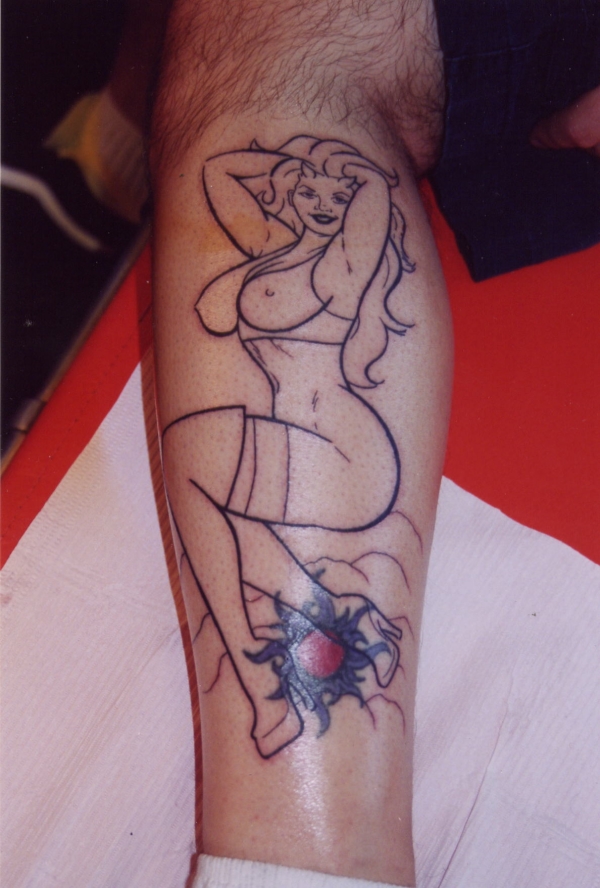 coop devil girl #1 tattoo