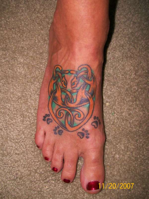 Celtic Cat Tattoo tattoo