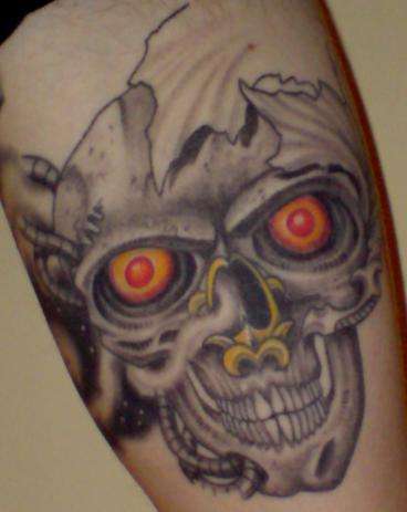 Terminator Custon Design tattoo