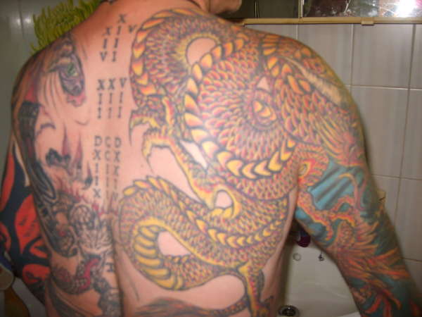 DRAGON tattoo