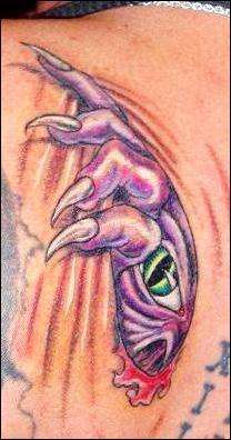 EVIL-EYE tattoo