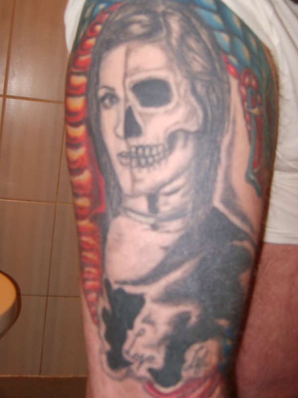EVIL tattoo