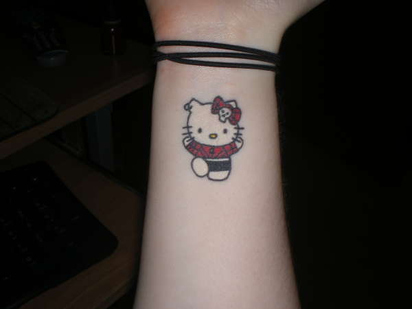 My Hello Kitty tattoo